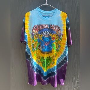 Liquid Blue Inspiration Bear Grateful Dead T Shirt Size XL Circa 2006